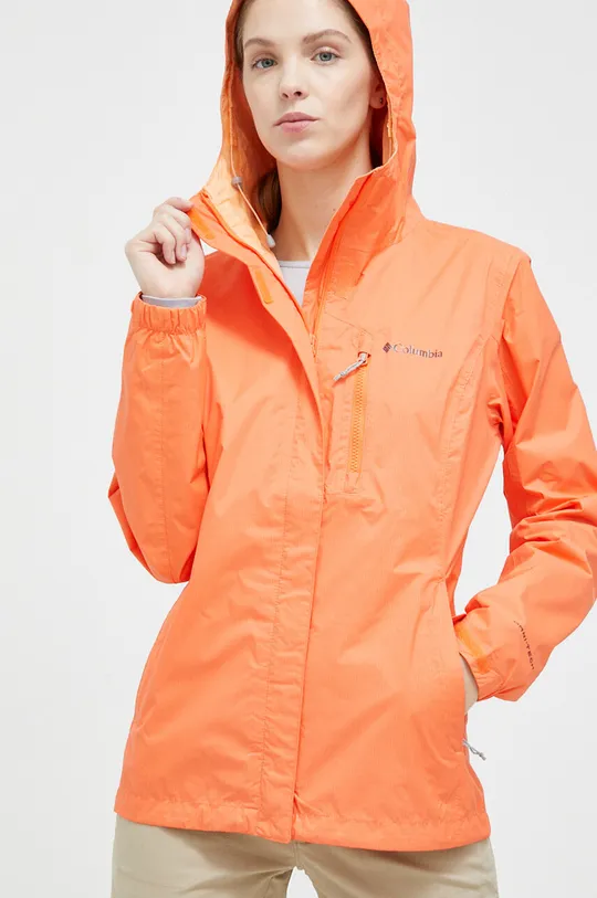 narancssárga Columbia szabadidős kabát Pouring Adventure II Női