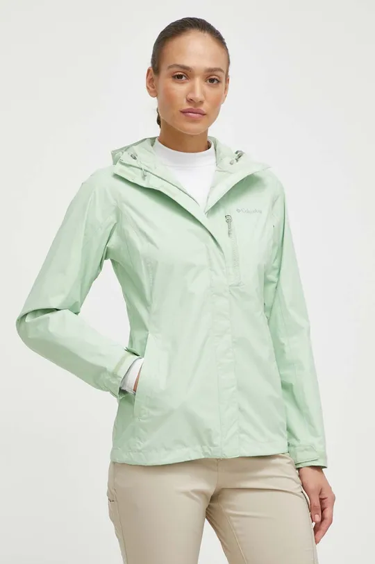 green Columbia outdoor jacket Pouring Adventure II Women’s