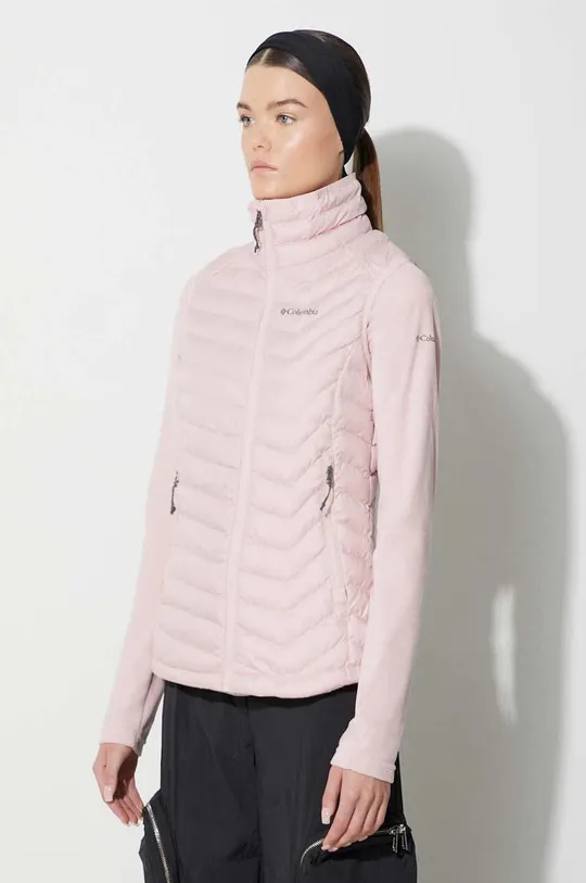 pink Columbia vest