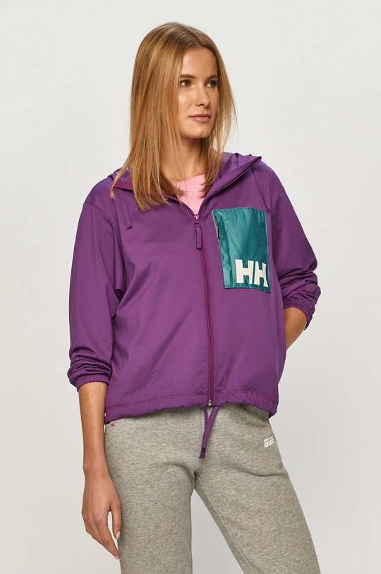 fioletowy Helly Hansen kurtka Damski