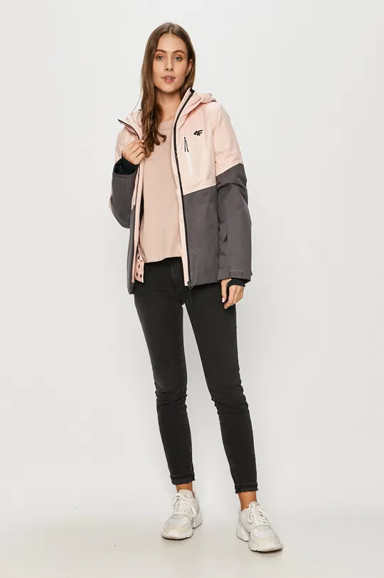 4F - Куртка рожевий