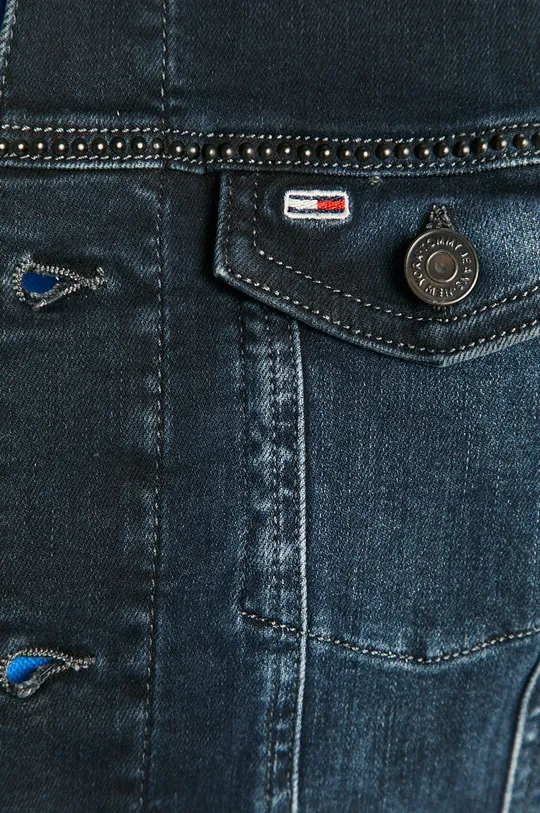 granatowy Tommy Jeans - Kurtka jeansowa DW0DW09151
