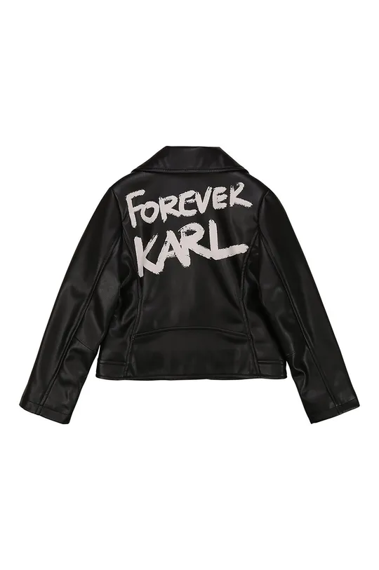 Karl Lagerfeld - Detská bunda 128-152 cm čierna