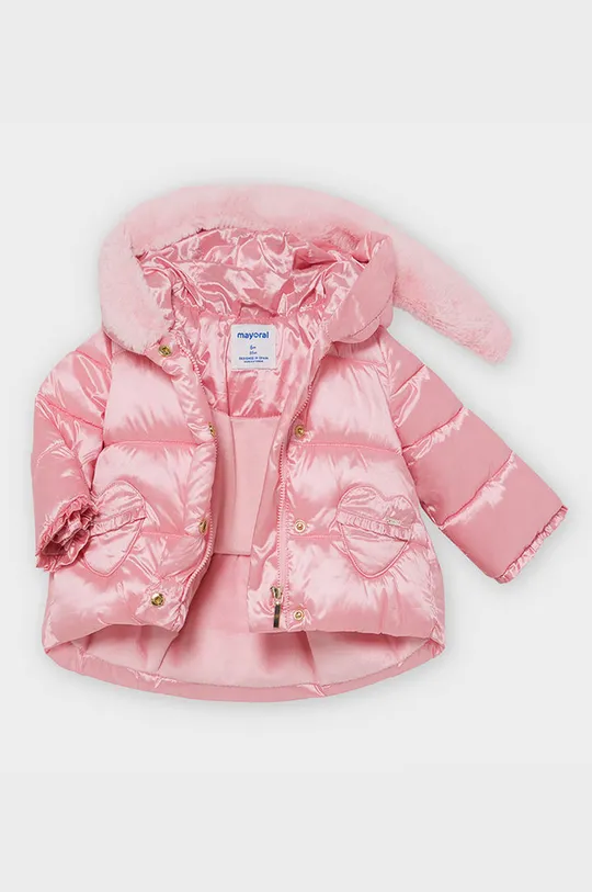 ružová Mayoral - Detská bunda 68-80 cm