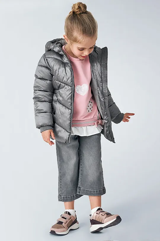 серый Mayoral - Детская куртка 104-134 см. Для девочек