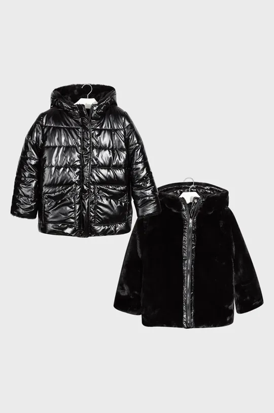 čierna Mayoral - Detská obojstranná bunda 128-167 cm Dievčenský