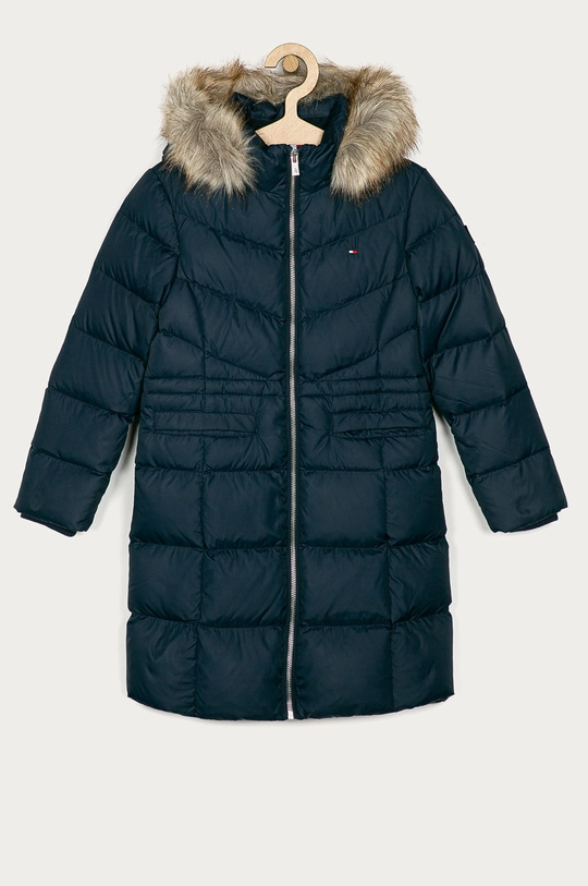 tmavomodrá Tommy Hilfiger - Detská páperová bunda 128-176 cm Dievčenský