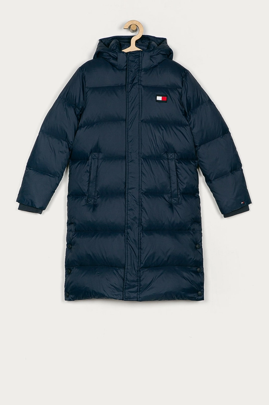 granatowy Tommy Hilfiger kurtka puchowa dziecięca 140-176 cm Dziewczęcy