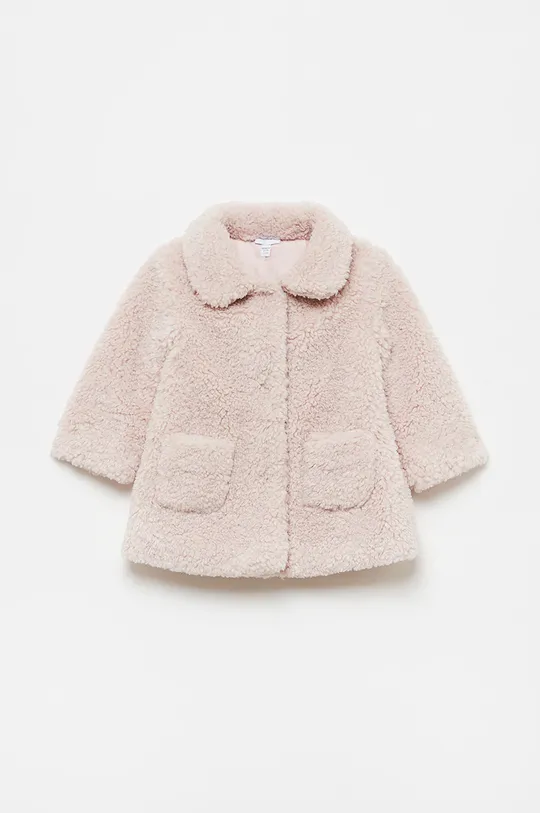 ružová OVS - Detský kabát 80-98 cm Dievčenský