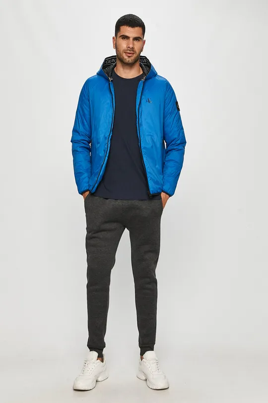 Calvin Klein Jeans - Rövid kabát kék