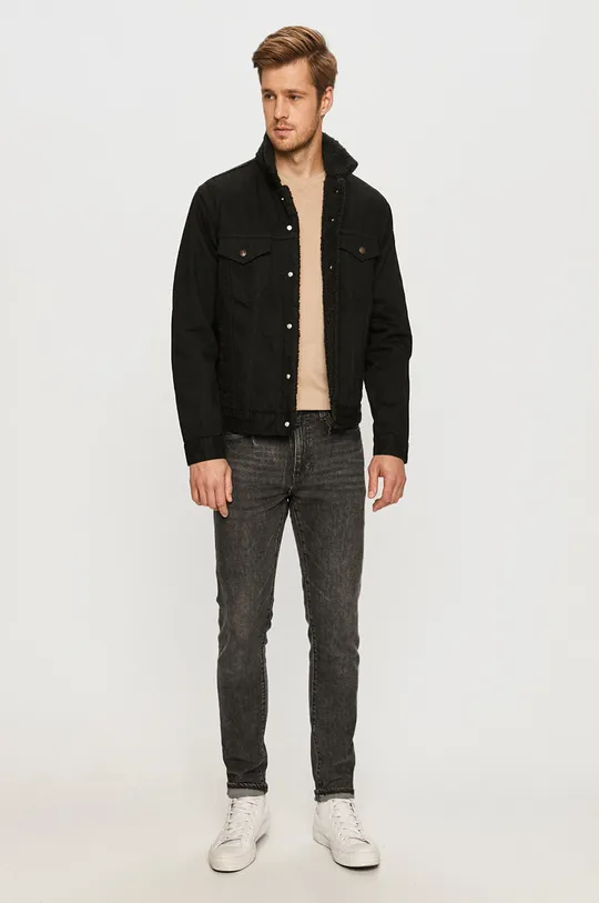 Levi's jeans jakna črna