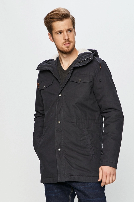 tmavomodrá Produkt by Jack & Jones - Bunda parka Pánsky