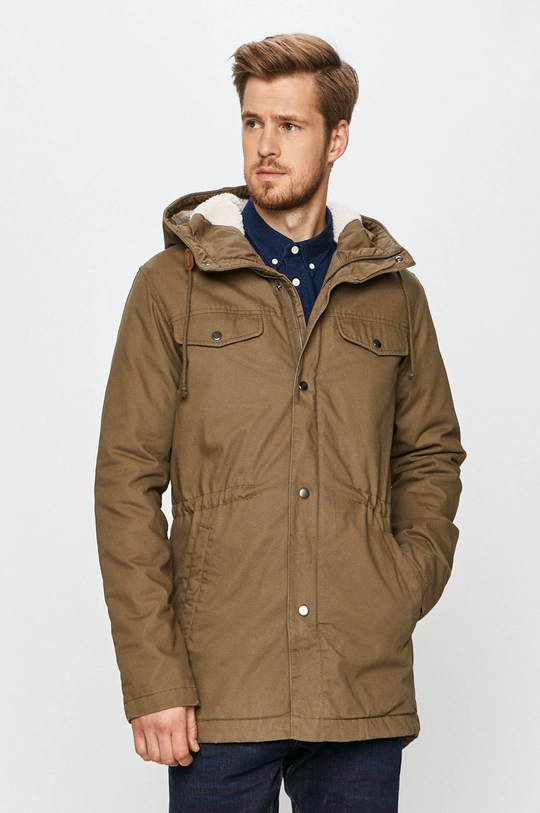 zielony Produkt by Jack & Jones - Parka Męski