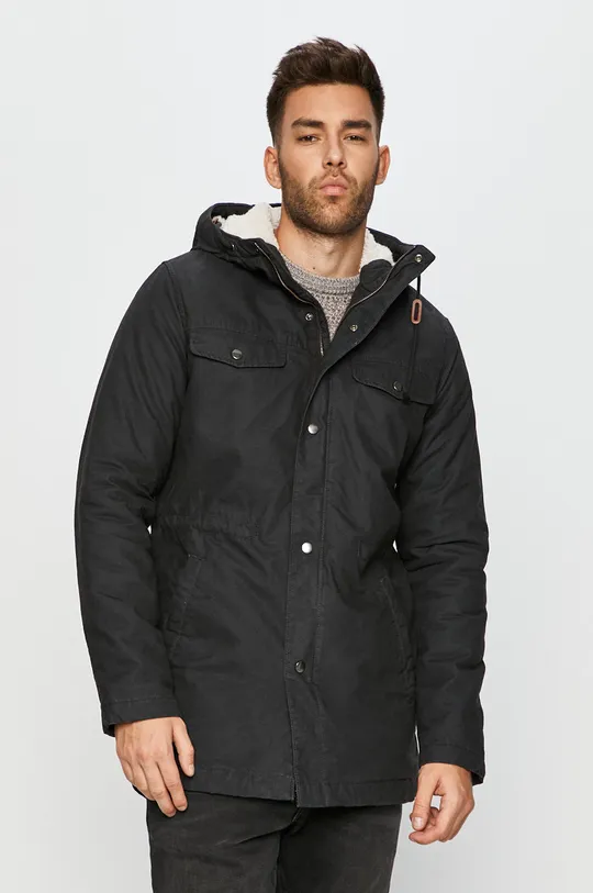 fekete Produkt by Jack & Jones - Parka Férfi