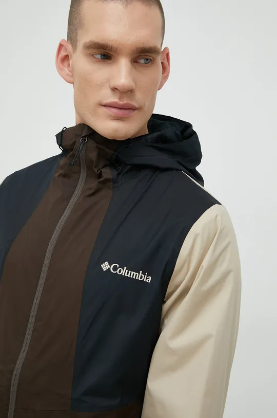 hnědá Outdoorová bunda Columbia Inner Limits II Jacket