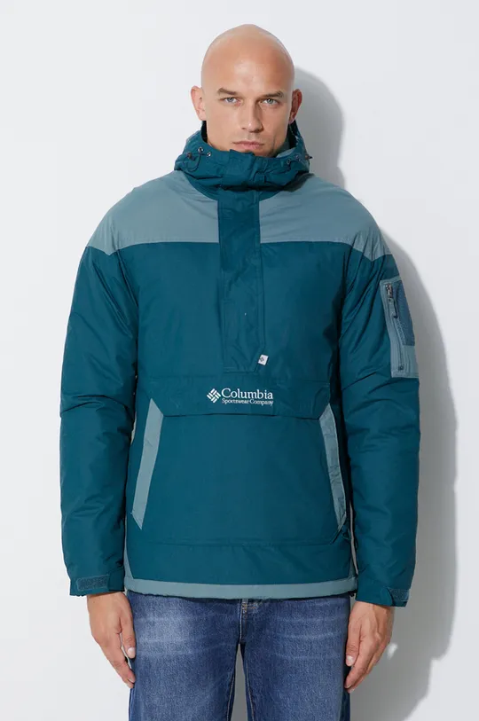 turquoise Columbia jacket Men’s