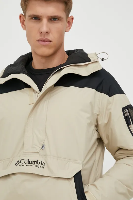 beige Columbia jacket