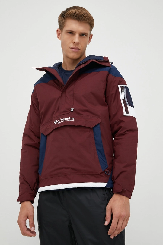 maroon Columbia jacket Men’s