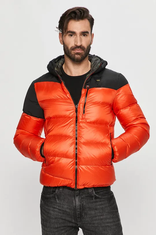 помаранчевий Blauer - Двостороння пухова куртка Чоловічий