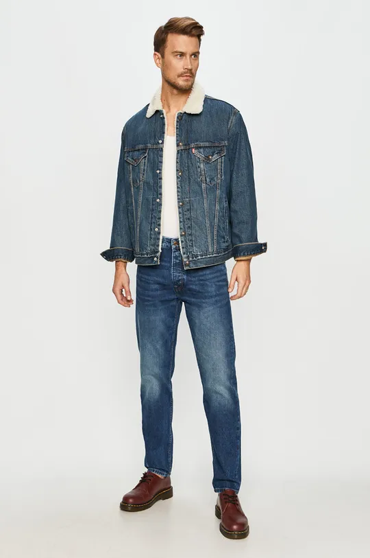 Levi's denim jacket navy