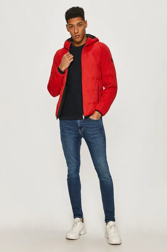 Armani Exchange - Пуховая куртка красный