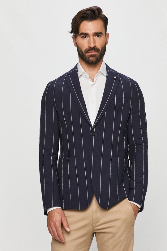 tmavomodrá Tommy Hilfiger Tailored - Sako Pánsky