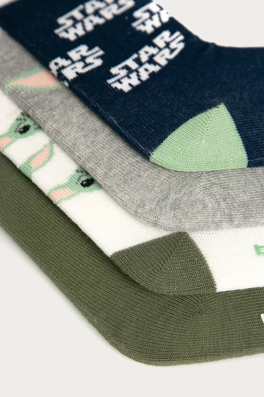 GAP - Detské ponožky (4-pack) zelená