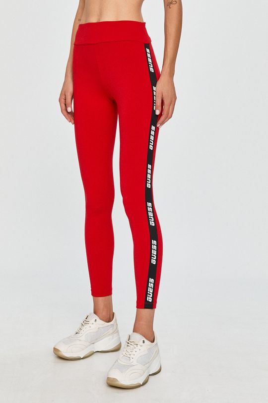 červená Guess Jeans - Legíny Dámsky