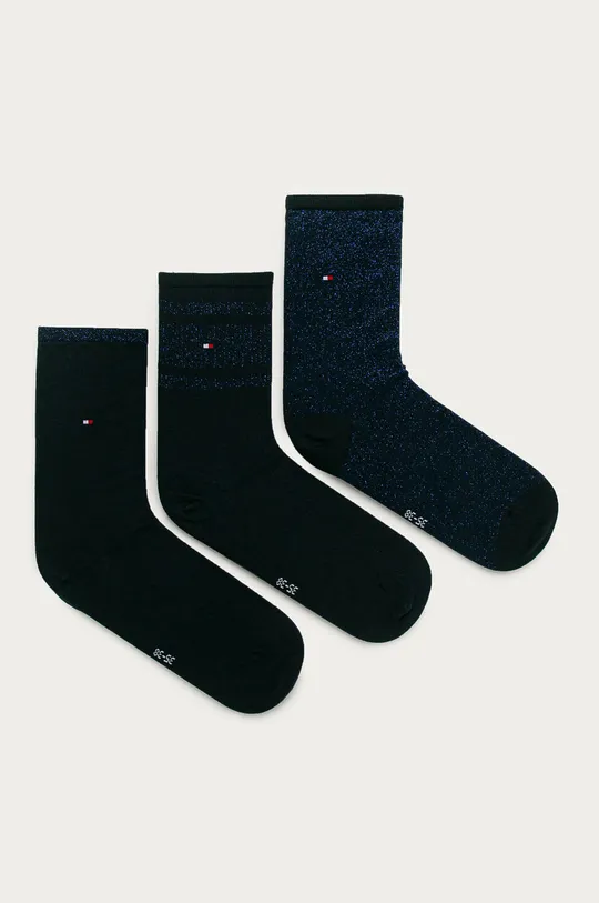 Tommy Hilfiger - Ponožky (3-pak) tmavomodrá