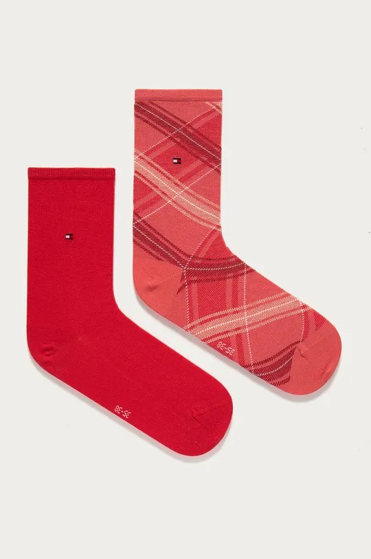 červená Tommy Hilfiger - Ponožky (2-pak) Dámsky