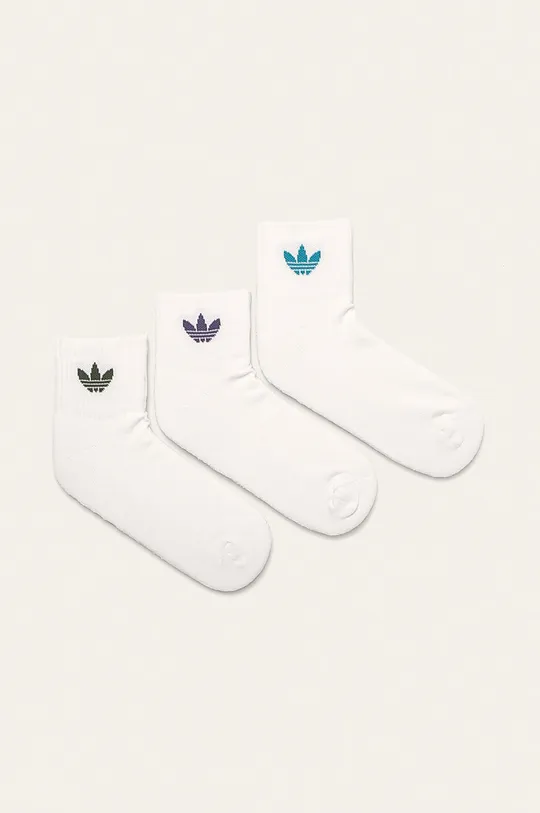 biela adidas Originals - Ponožky (3-pak) GD3572.D Dámsky