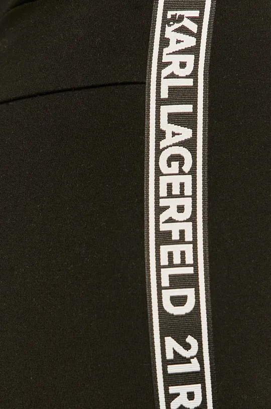 czarny Karl Lagerfeld - Legginsy 205W1055
