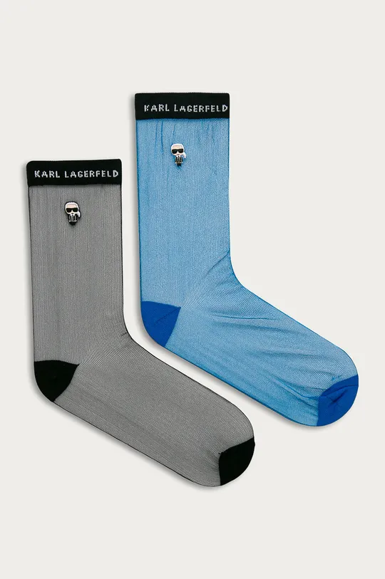 crna Karl Lagerfeld Čarape (2-pack) Ženski