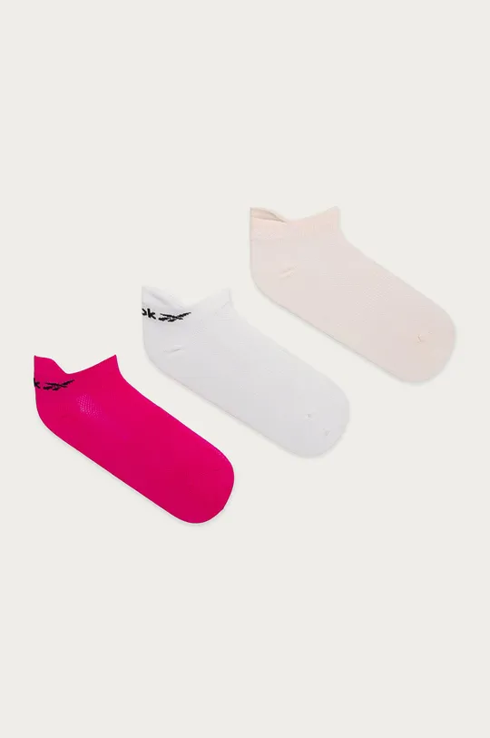 biela Reebok - Členkové ponožky (3-pak) GH0070 Dámsky