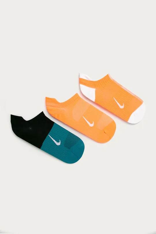 оранжевый Nike - Короткие носки (3-pack) Женский
