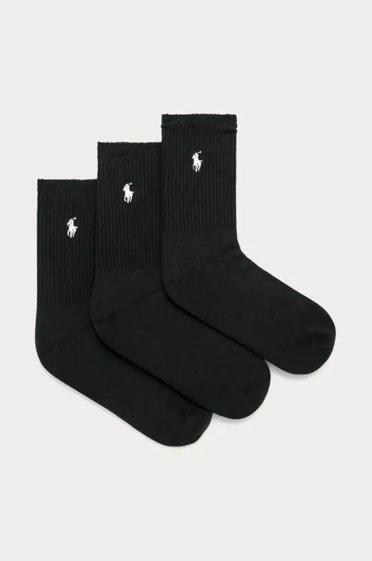 čierna Polo Ralph Lauren - Ponožky (3-pak) Dámsky