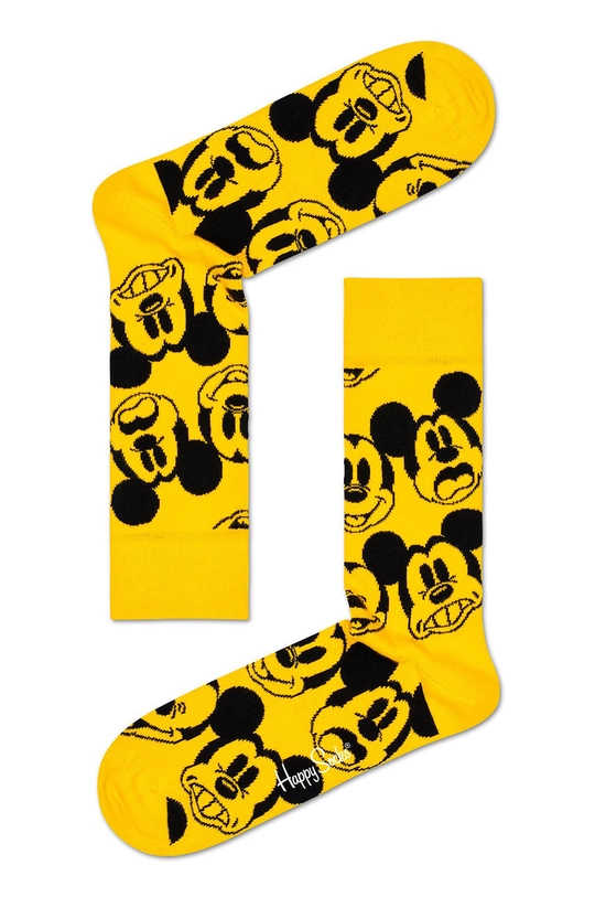 žltá Happy Socks - Ponožky DISNEY Face It, Mickey Sock Dámsky