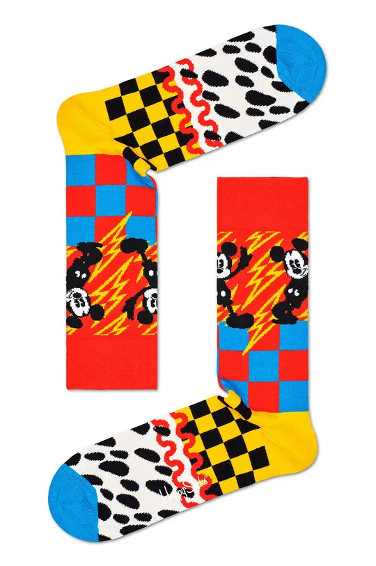 viacfarebná Happy Socks - Ponožky DISNEY Mickey-Time Sock Dámsky