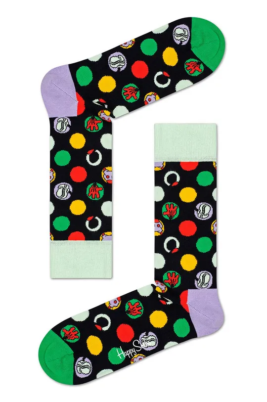 többszínű Happy Socks - Zokni DISNEY Focus, Mickey Sock Női
