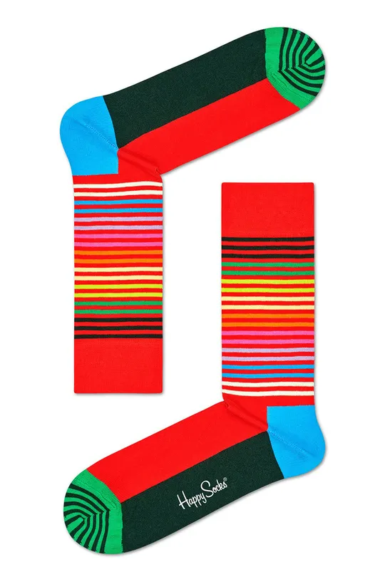 Happy Socks - Ponožky Classic Holiday Gift (4-pak) čierna