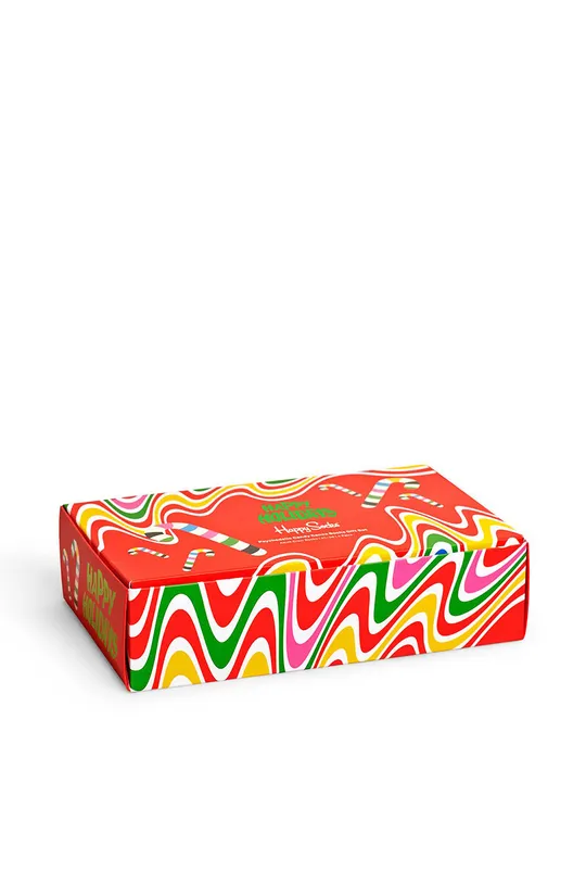 multicolor Happy Socks - Skarpetki Psychedelic Candy Can (4-pack) Damski
