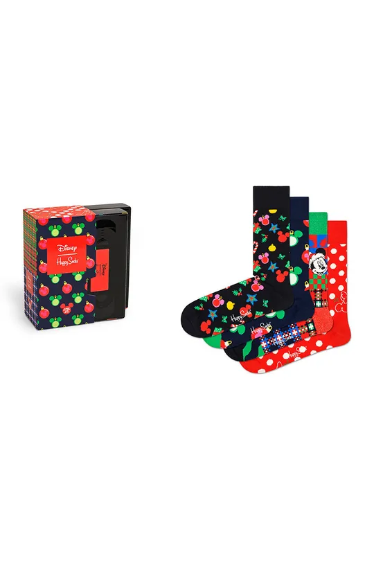Happy Socks - Ponožky X DISNEY Holiday Gift (4-pak) viacfarebná