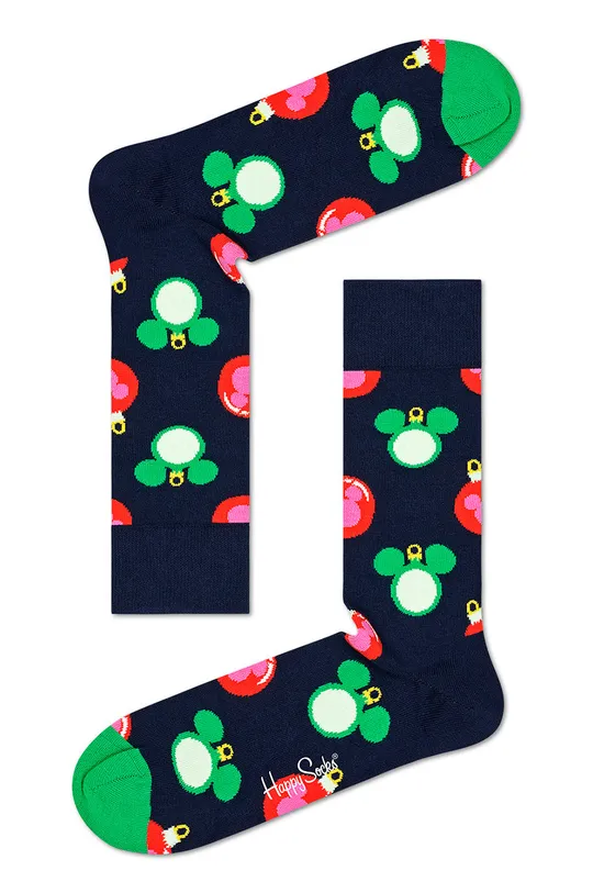 viacfarebná Happy Socks - Ponožky X DISNEY Holiday Gift (4-pak)