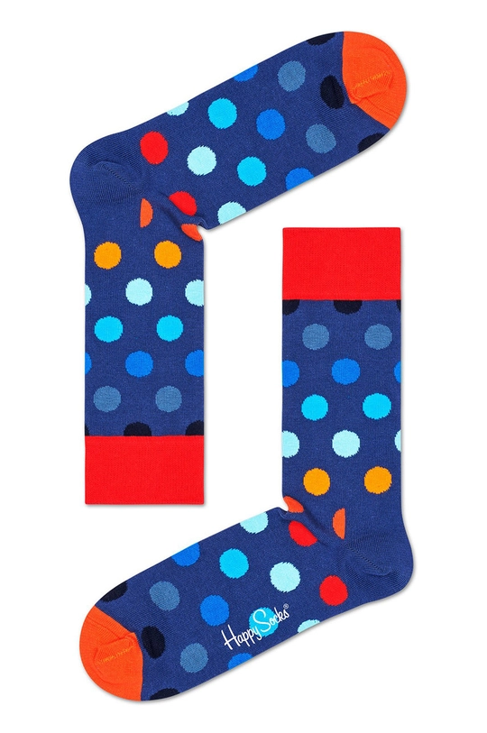 tmavomodrá Happy Socks - Ponožky Big Dot Dámsky