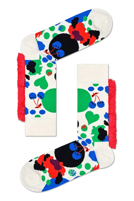 viacfarebná Happy Socks - Ponožky Mane Jumbo Dot Dámsky