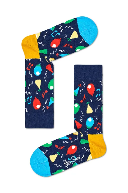 Happy Socks - Ponožky Happy Birthday (3-pak) Dámsky