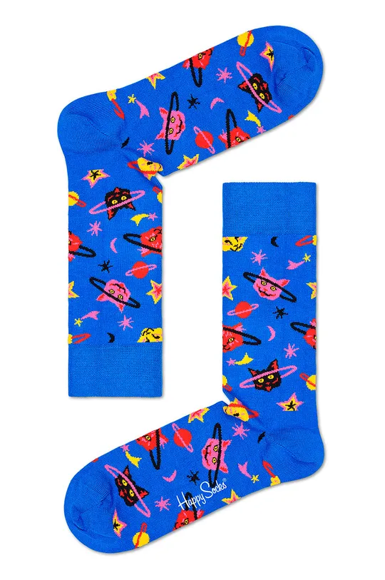 Happy Socks - Ponožky Outer Space (3-pak)  86% Bavlna, 2% Elastan, 12% Polyamid