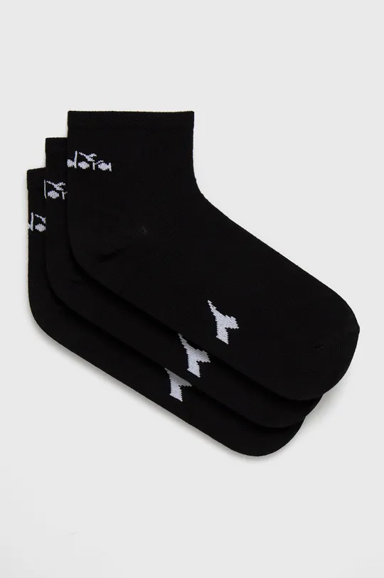 čierna Ponožky Diadora (3-pak) Dámsky