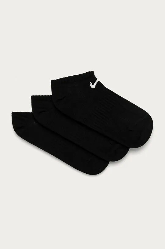 чёрный Nike - Короткие носки (3-pack) Женский
