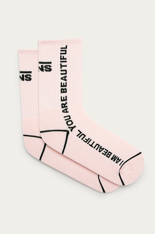 pastelově růžová Vans - Ponožky Dámský